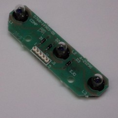 3 lamp pcb assembly