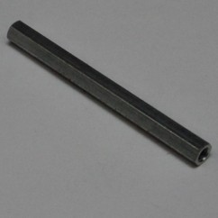 hex spacer f-f 8-32x2-13/16 1/4