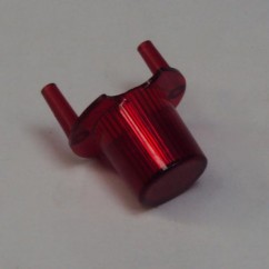 dome jet bumper transparent red