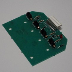 pcb assy-4 back drop target opto pcb cornerd