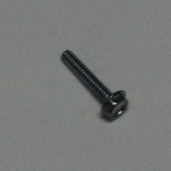 machine screw 6-32 x 3/4" with 1/4" drive washer hex head