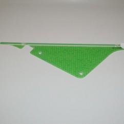 Flipper Football playfield plastic - RIGHT SLING SHOT