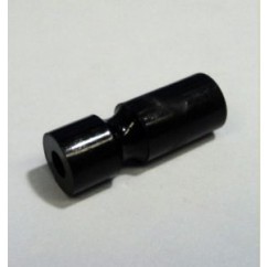 Narrow Plastic Post 1-1/16" Tall Black