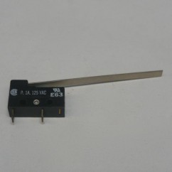 Microswitch with blade