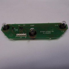 3 lamp pcb assembly NO LAMP