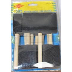 Brush set - 10 piece foam