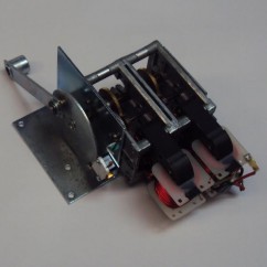 Motor - Shuffle Pin Panel 48 volt, dual armature motor 