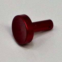 GOTTLIEB RED METAL FLIPPER BUTTON A3562A