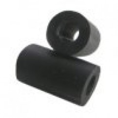 Rubber sleeve - black 7/8" 