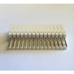15 pin connector .100 z header mass term lock t