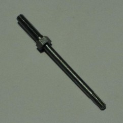 Ramp post fastener with 8-32 x 2-3/8 inch with 5/8 inch long machine screw top