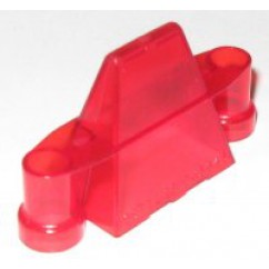 Mini Tent Style 1-1/2" Lane Guide - TRANSPARENT RED