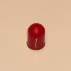 Silicone Bulb Cap condom RED