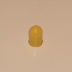 Silicone Bulb Cap condom YELLOW