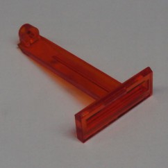 Coin entry plate plastic