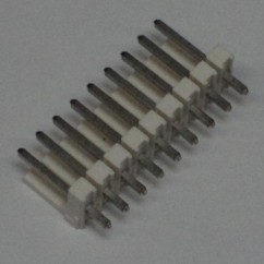 .156" (3.96mm) Locking Header 9 pin 
