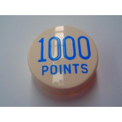 GOTTLIEB POP BUMPER CAP 1000 POINTS BLUE A-14938B