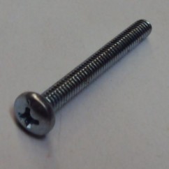 machine screw 8-32 x 1-1/2" phillips pan head