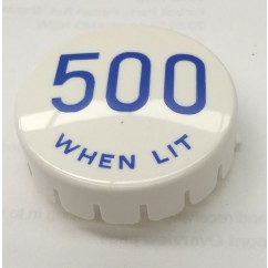 GOTTLIEB POP BUMPER CAP 500 POINTS BLUE A16748B