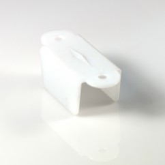 2-1/8" Double Sided Lane Guide - OPAQUE WHITE
