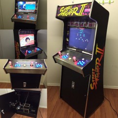 NEW UPRIGHT STREET FIGHTER II ARCADE MACHINE 3500 IN 1 GAMES