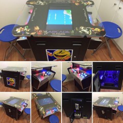 NEW ARCADE COCKTAIL MACHINE 3500 IN 1 GAMES BLACK EDITION