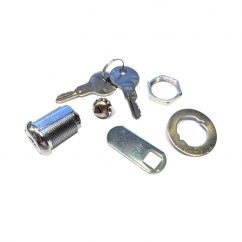 Coin Door Lock 7/8″ Single-Bit Crom Plated Steel