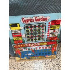 Cypress Gardens gaming backglass