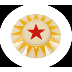 POP BUMPER CAP RED STAR Y/R