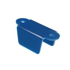 LANE GUIDE - 2-1/8 INCH EM ROUND EDGE BLUE