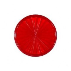 PLAYFIELD INSERT 1-1/2" ROUND RED TRANS