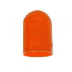 Silicone Bulb Cap condom ORANGE