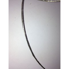 Bare tinned copper wire GI braid (per meter)