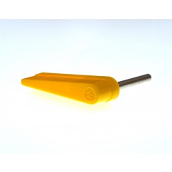 FLIPPER & SHAFT  WILLIAMS LOGO YELLOW