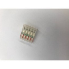 5 R CONNECTOR IDC mt/thru  22/.100