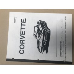 corvette manual
