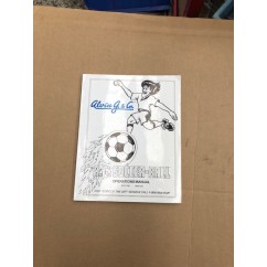 A.G. SOCCER BALL manual 