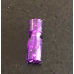 Narrow Plastic Post 1-1/16" Tall Purple