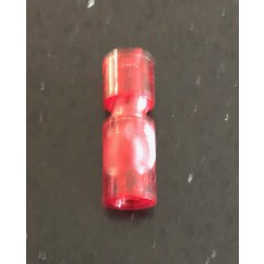 Narrow Plastic Post 1-1/16" Tall Red