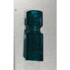 Narrow Plastic Post 1-1/16" Tall Green