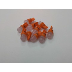 PSPA 555 ORANGE FROSTED LED pack of ten 