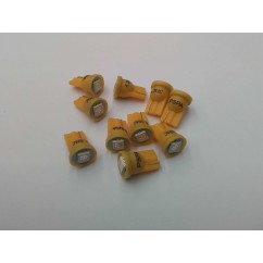 PSPA 555 SUPER BRIGHT YELLOW LED pack of ten 