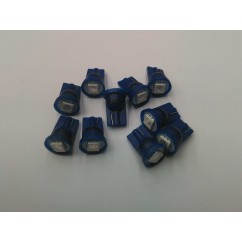 PSPA 555 SUPER BRIGHT BLUE  LED pack of ten 