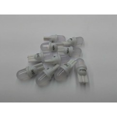 PSPA 555  WHITE FROSTED LED pack of ten