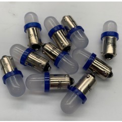 PSPA 44 / 47 FROSTED LED BLUE pack of ten