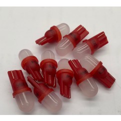 PSPA 555 RED FROSTED LED  pack of 10