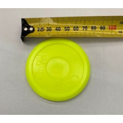 Yellow Air Hockey puck  approx 7 cm