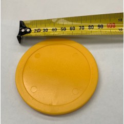 Gold Air Hockey puck  approx 8 cm