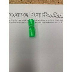 Narrow Plastic Post 1-1/16" Tall Fluorescent Green