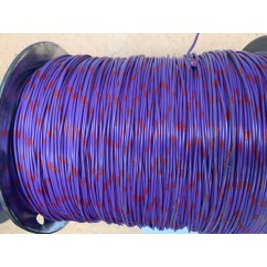 wire 22 g  purple and red